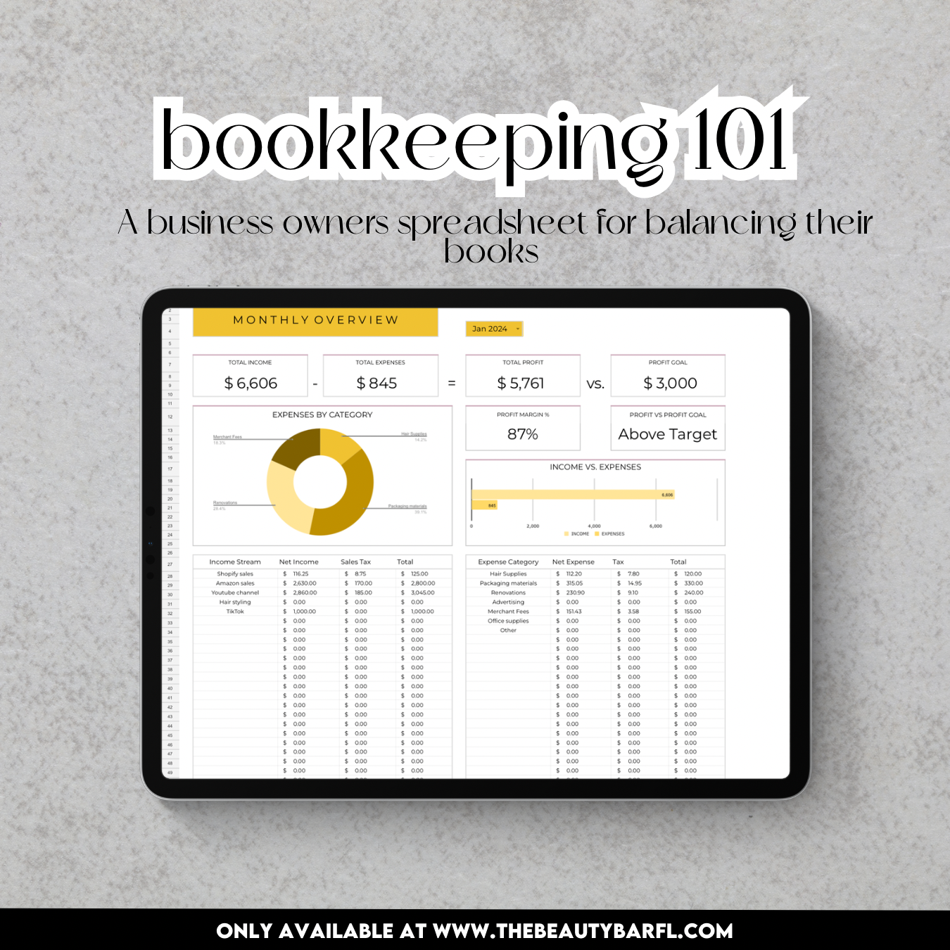 Bookkeeping 101