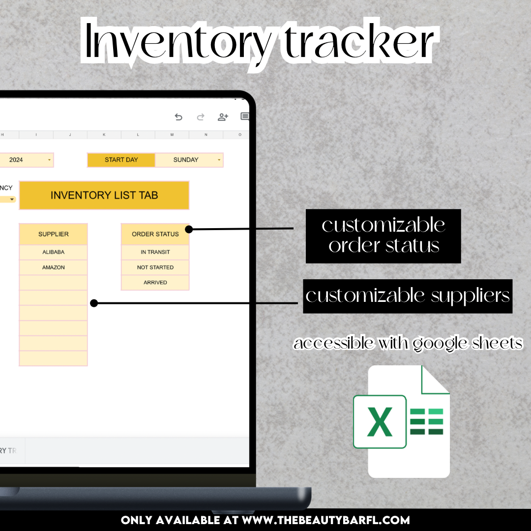 Inventory tracker