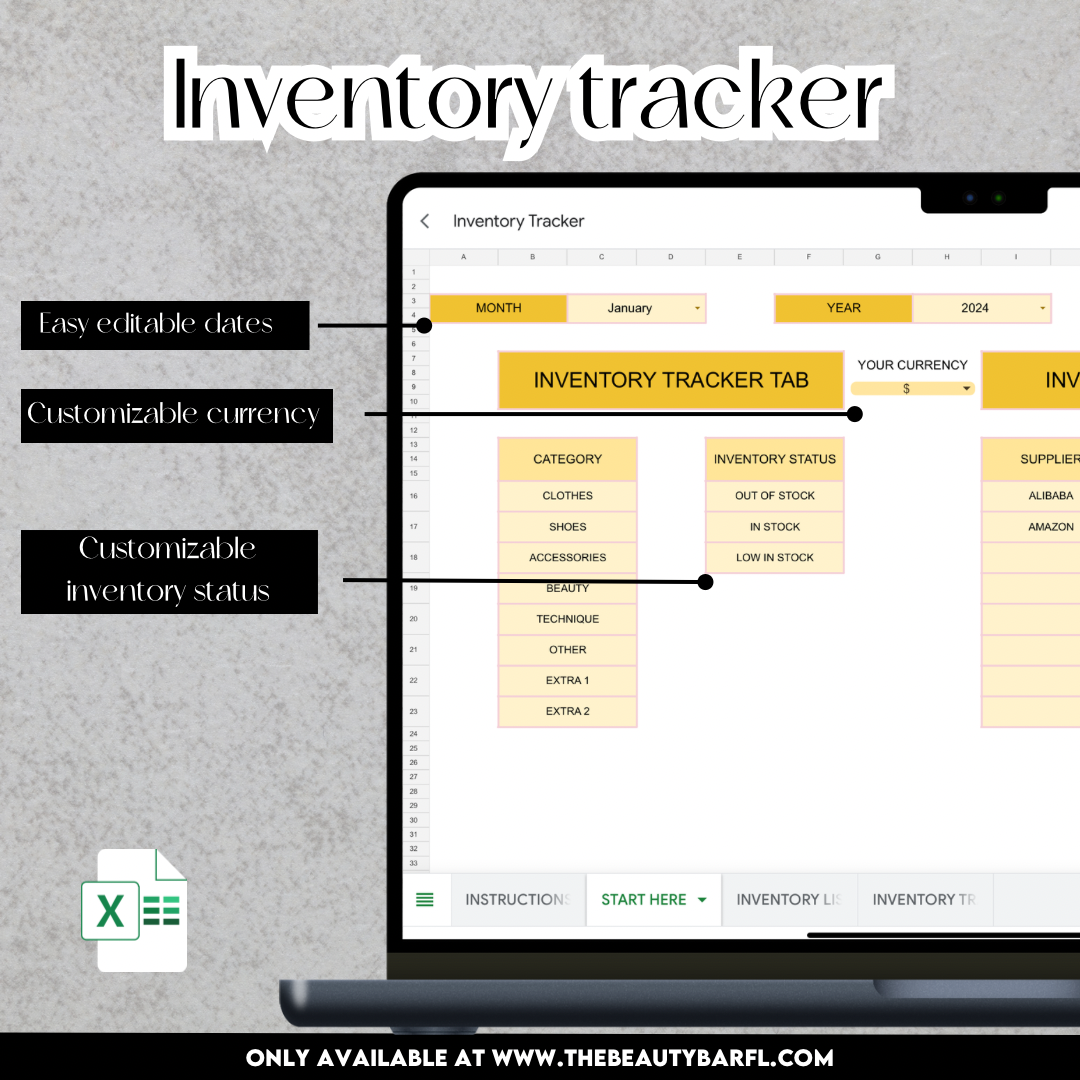 Inventory tracker